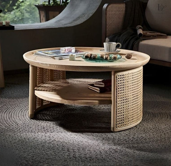 ISADORA Coffee Table Rattan - Exclusivia