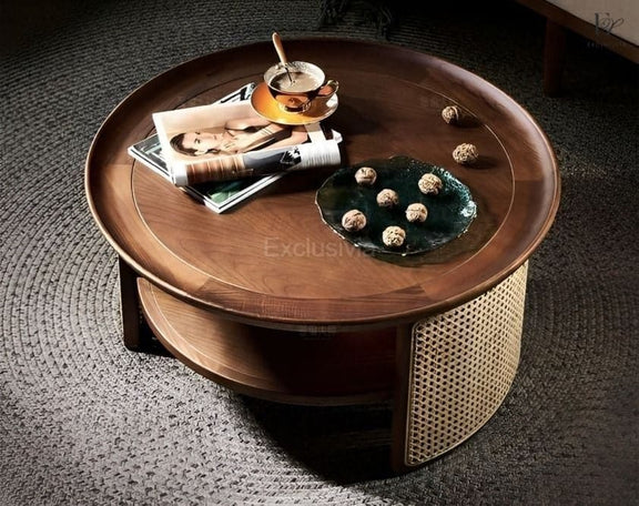 ISADORA Coffee Table Rattan - Exclusivia