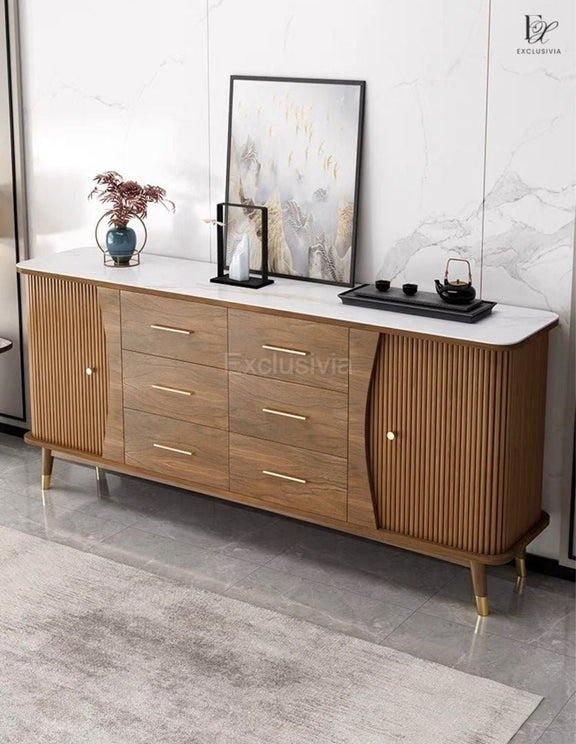 IVAN Scandinavian Sideboard Cabinet - Exclusivia