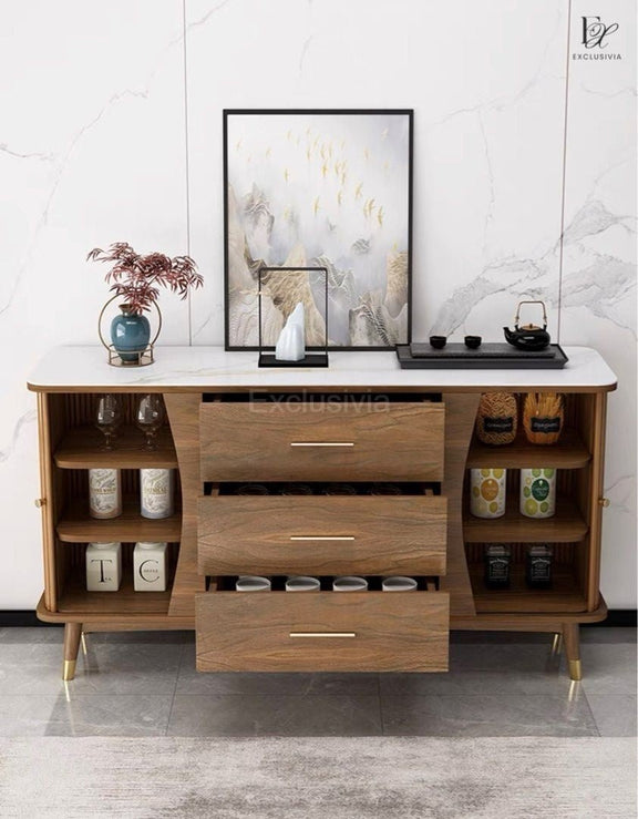 IVAN Scandinavian Sideboard Cabinet - Exclusivia