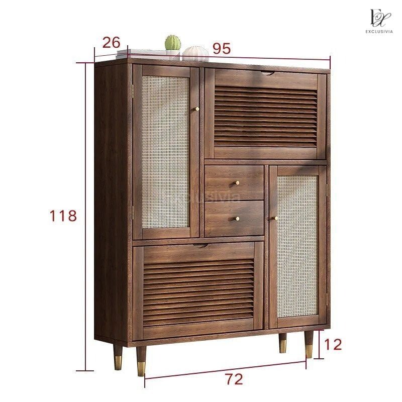 IVRE Shoe Storage Cabinet Rack - Exclusivia