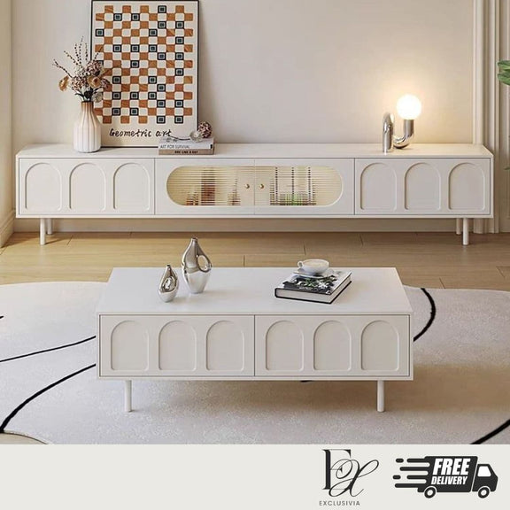 JOY TV Console Coffee Table Modern - Exclusivia