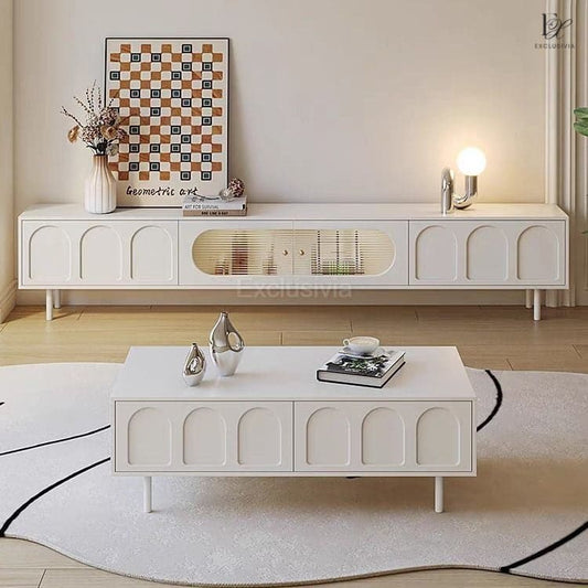 JOY TV Console Coffee Table Modern - Exclusivia