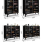 JUPITER Modern Glass Shoe Cabinet - Exclusivia