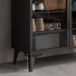 JUPITER Modern Glass Shoe Cabinet - Exclusivia