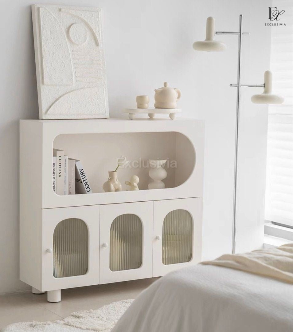 KENNY Minimalist Shelving Cabinet - Exclusivia