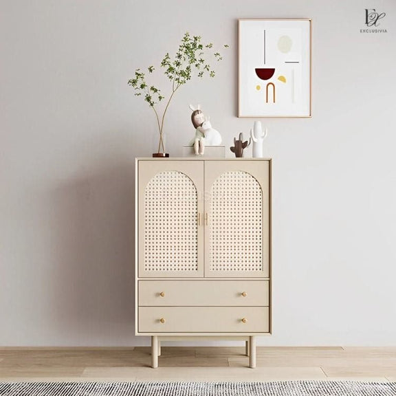 KIRAN Rattan Sideboard Console Cabinet - Exclusivia