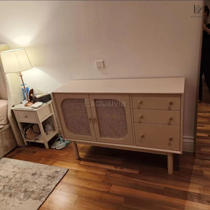 KIRAN Rattan Sideboard Console Cabinet - Exclusivia