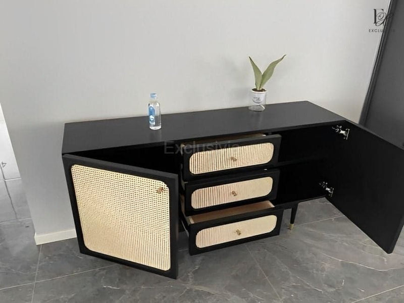 KRITI Rattan Sideboard Console - Exclusivia