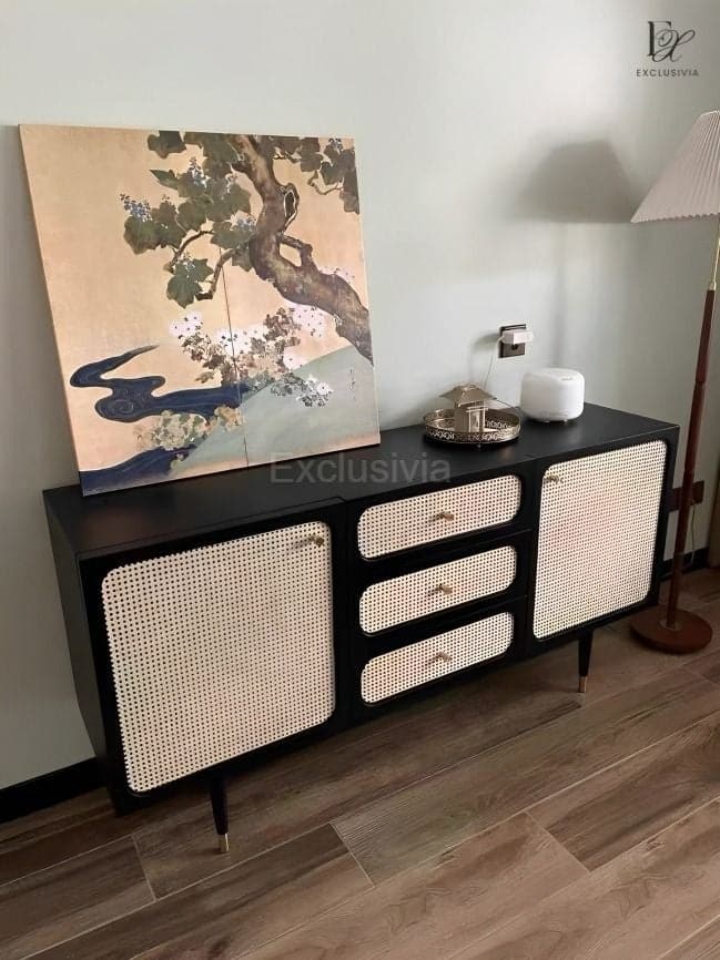 KRITI Rattan Sideboard Console - Exclusivia