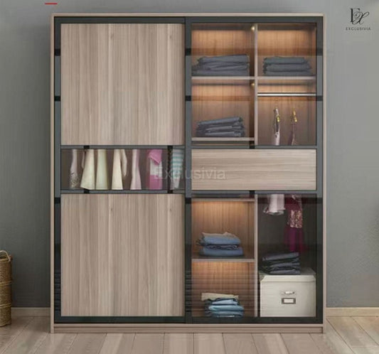 LACY Designer Sliding Wardrobe - Exclusivia