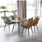 LAROI Outdoor Rattan Dining Table & Bench - Exclusivia