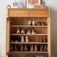 LAUREN Rattan Shoe Cabinet Rack - Exclusivia