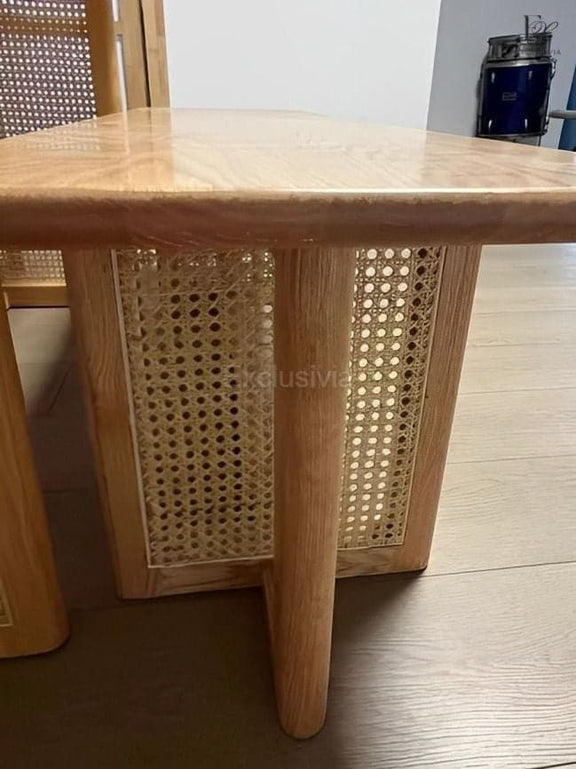 LAY Rattan Dining Table Chair - Exclusivia