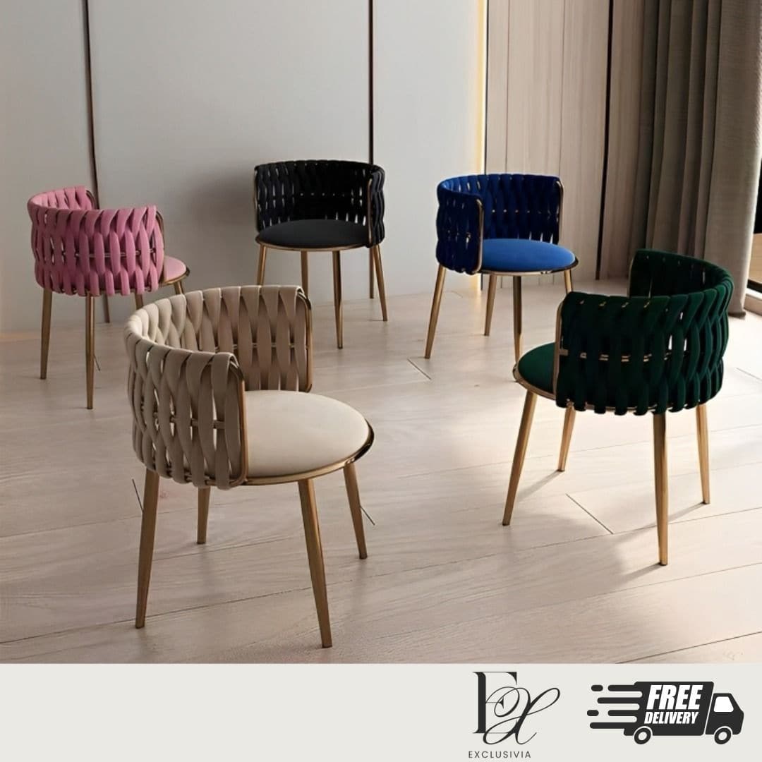 LING Velvet Chair - Exclusivia