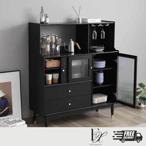 LOUNA Contemporary Cabinet Shelf - Exclusivia