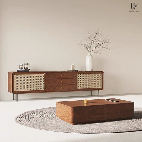 LUMINA Rattan TV console - Exclusivia