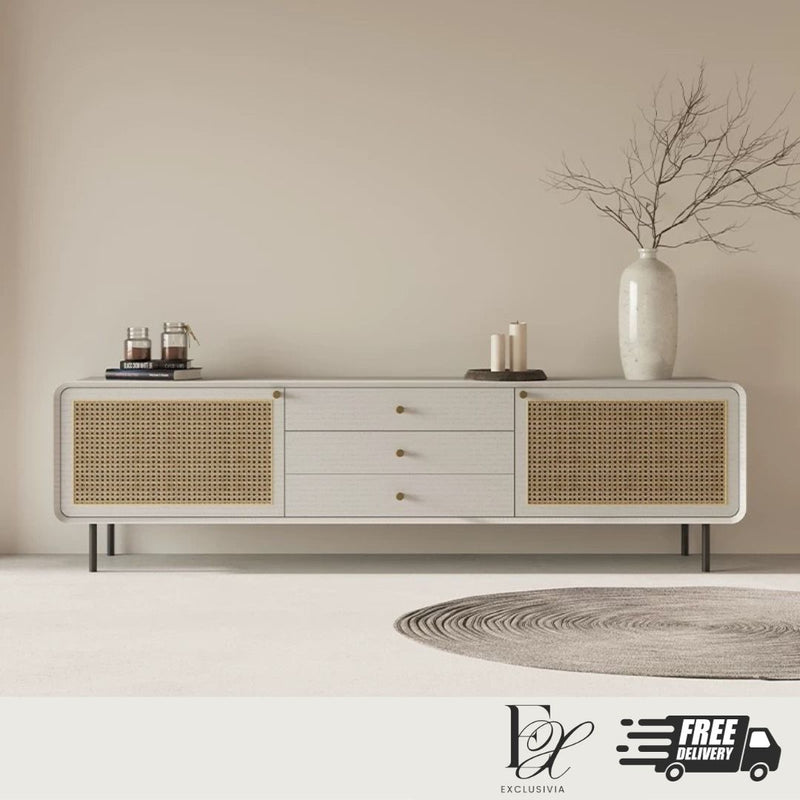 LUMINA Rattan TV console - Exclusivia