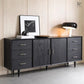 LUST Ash Wood TV Console Cabinet Sideboard - Exclusivia