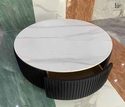 LUXEM Marble Coffee Table - Exclusivia