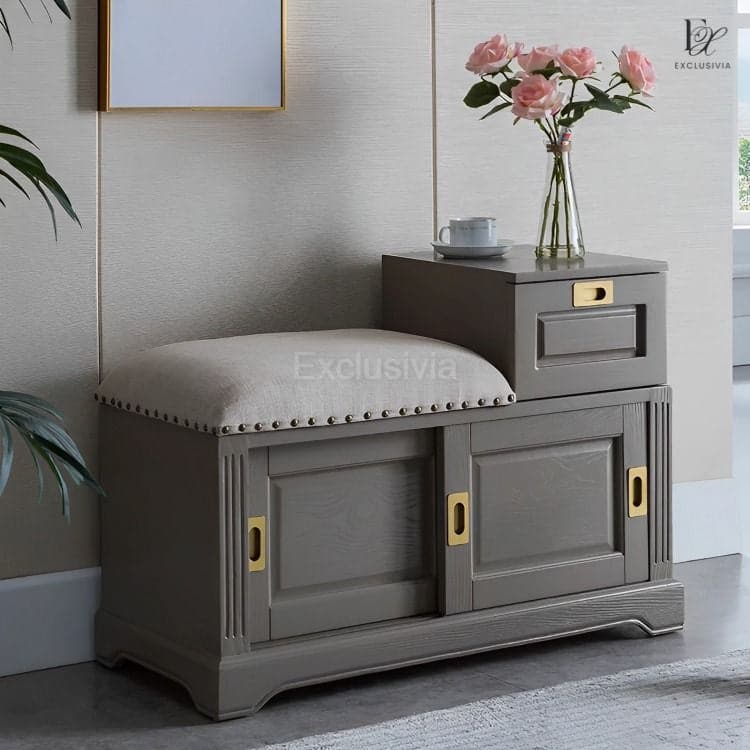 LYLI Shoe Rack Cabinet Bench - Exclusivia