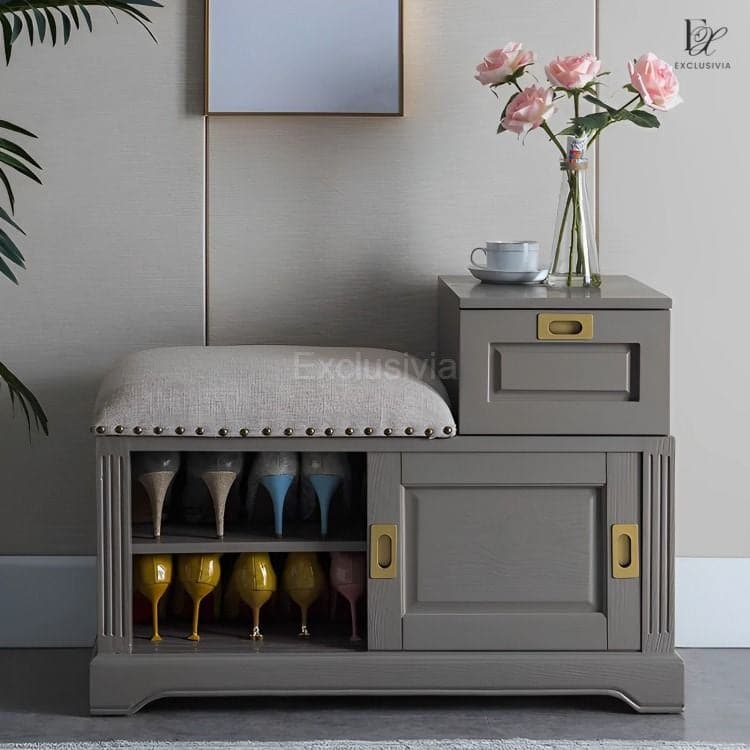 LYLI Shoe Rack Cabinet Bench - Exclusivia