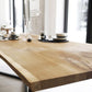 MARINI Contemporary Pine Wood Conference Dining Table - Exclusivia