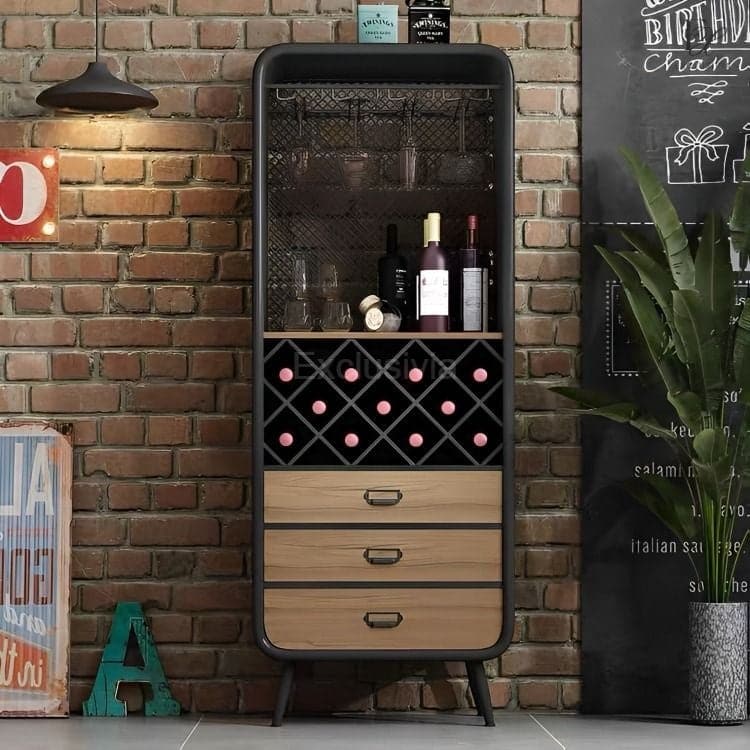 MARTIS Wine Cabinet / Bar Cabinet - Exclusivia