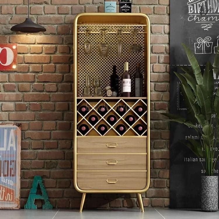 MARTIS Wine Cabinet / Bar Cabinet - Exclusivia