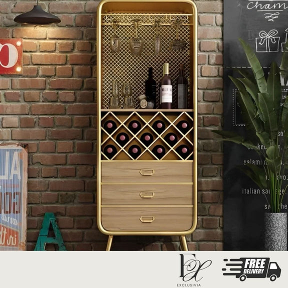 MARTIS Wine Cabinet / Bar Cabinet - Exclusivia