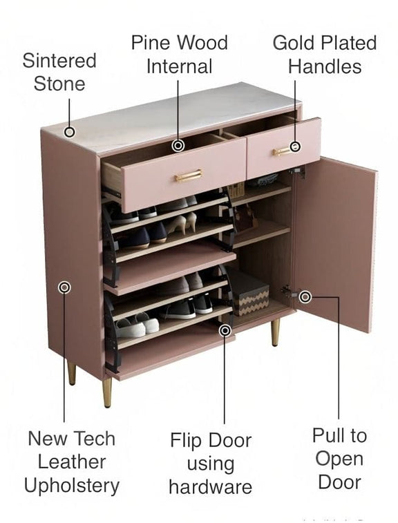 MERC Shoe Cabinet Rack - Exclusivia