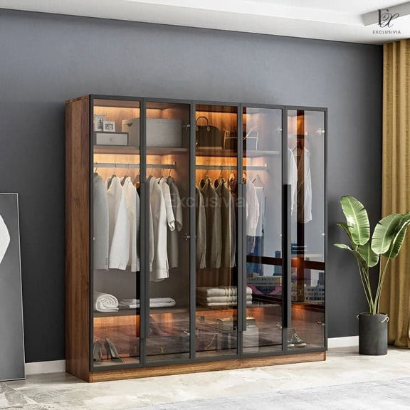 MICA Glass Wardrobe - Exclusivia