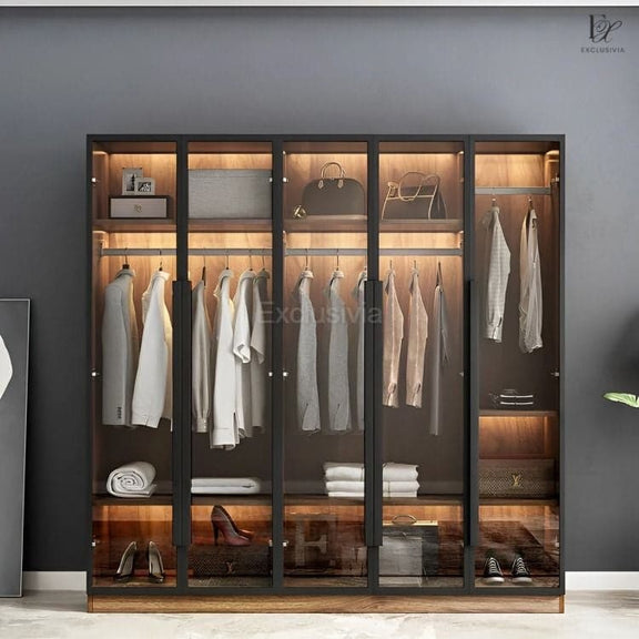 MICA Glass Wardrobe - Exclusivia