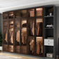 MIYA Glass Wardrobe Cabinet Modern - Exclusivia