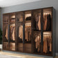 MIYA Glass Wardrobe Cabinet Modern - Exclusivia