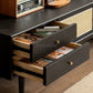 MONK Rattan TV Console TV Cabinet - Exclusivia