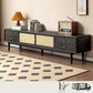 MONK Rattan TV Console TV Cabinet - Exclusivia