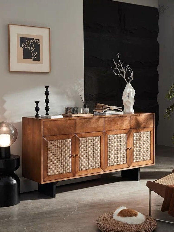 MONX Rattan Cabinet Sideboard - Exclusivia