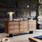 MONX Rattan Drawers Cabinet Sideboard - Exclusivia