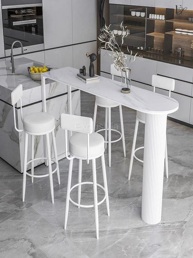 MORI Modern Sintered Stone Bar Table - Exclusivia