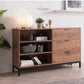 MYSTIQUE Industrial Wooden Sideboard - Exclusivia