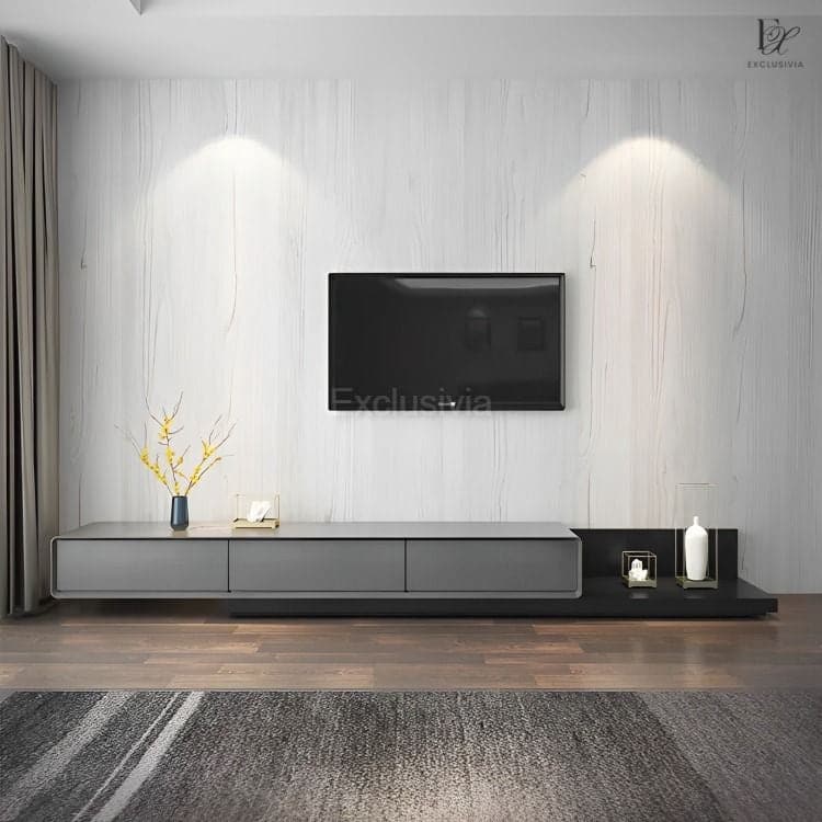 MYTHOS TV Console Extendable Wooden - Exclusivia