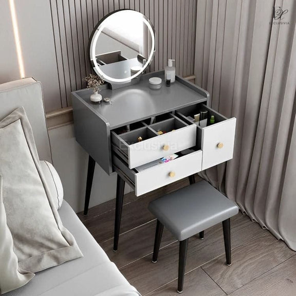 NAP Dressing Table LED Mirror Vanity - Exclusivia