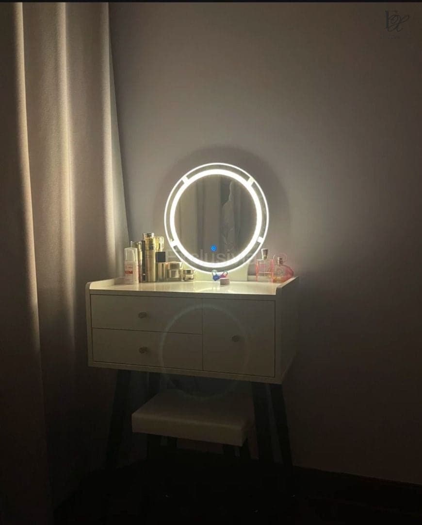 NAP Dressing Table LED Mirror Vanity - Exclusivia