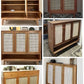 NATHAN Rattan Shoe Cabinet Rack - Exclusivia