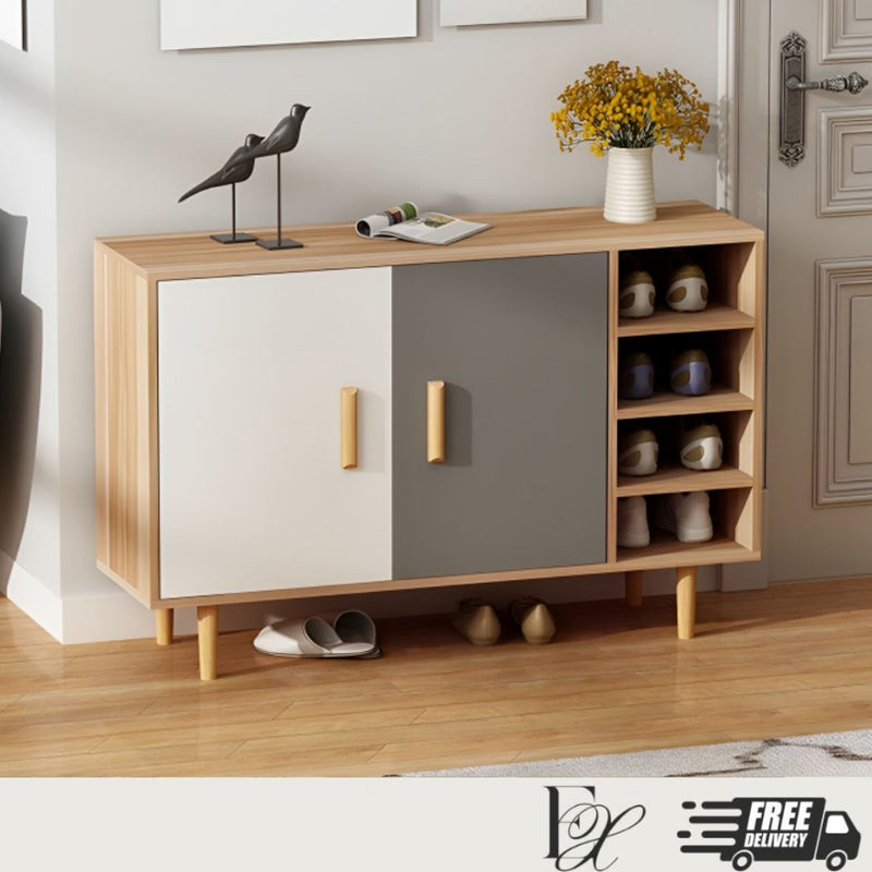 Nathan Shoe Cabinet Wooden - Exclusivia