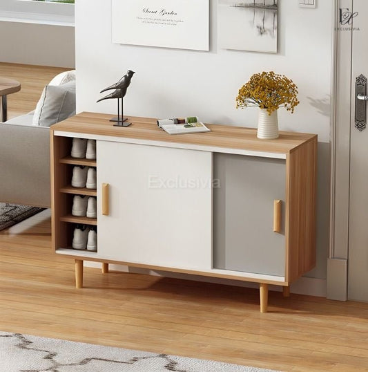 Nathan Shoe Cabinet Wooden - Exclusivia