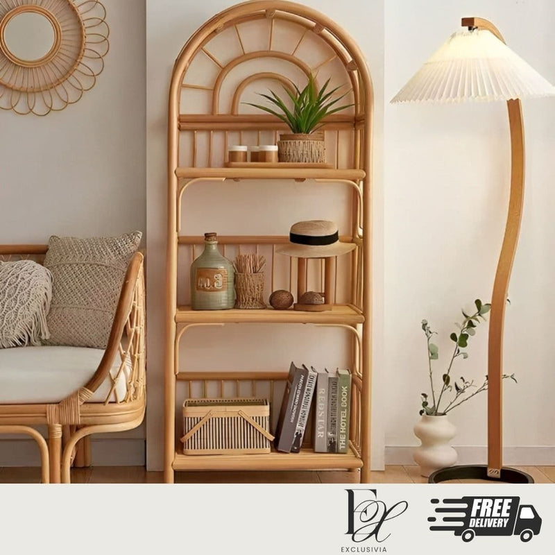 NELLA Rattan Shelf Shelve - Exclusivia