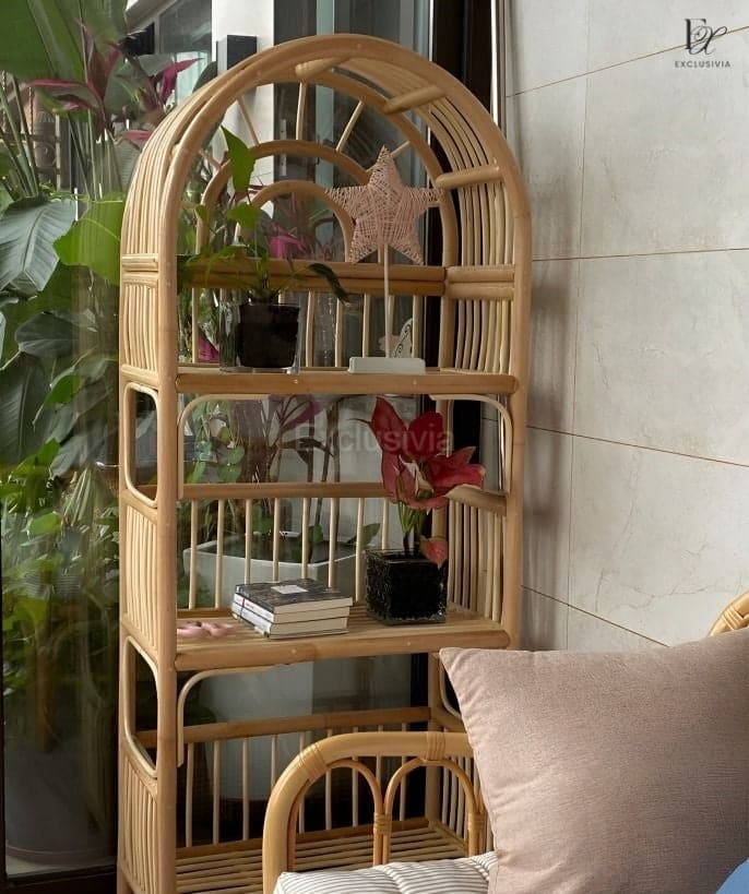 NELLA Rattan Shelf Shelve - Exclusivia