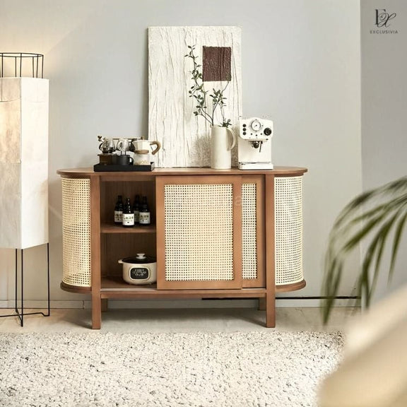 NEXUS SIdeboard Cabinet Console Rattan - Exclusivia